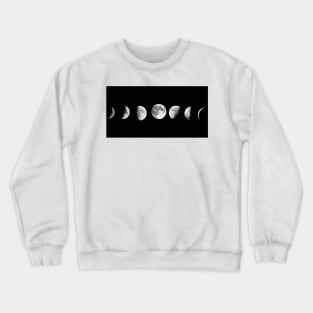 Phases of the Moon Crewneck Sweatshirt